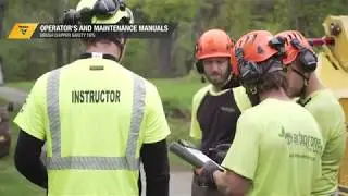 NATS/TCIA Brush Chipper Safety Tips &ndash; Operators and maintenance manuals