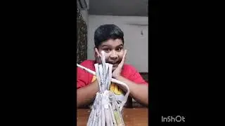 #craft #fun #video🎥  #home decor# recycl🎎 📰newspaper doll