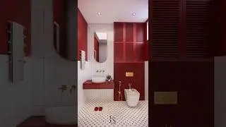 Project - The Terra🔴 Space - Master Toilet 🌟 #interiordesign#toiletdesign #interiordesign