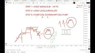 Pump & Dump Style Trading Sunday Review  ( 1-2-3 )