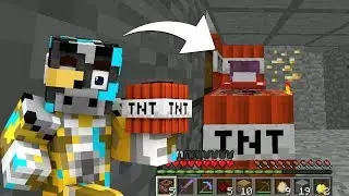 TRAMPA DE TNT MINECRAFT | SKIN TROLL SECRETA DE TNT