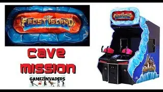FROST ISLAND! Water Pistol Arcade Shooter! Cave Mission!