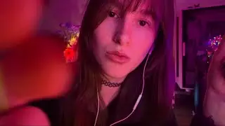 ASMR Upclose Mouth Sounds (and some more chaotic hand movements)