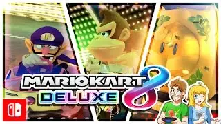 Mario Kart 8 Deluxe - Gameplay LEAF Cup 100cc coop Multiplayer