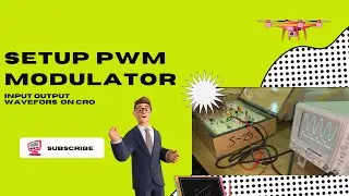 GENERATE PWM (PLUSE WIDTH MODULATION) SIGNAL AND INPUT AND OUTPUT WAVEFORMS IN CRO #instrutronic