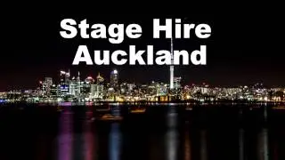 Stage Hire Auckland - Professional Event Planners and Audio-Visual Equipment Hire
