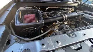 S&B Cold Air Intake Install for ‘15-‘22 Chevy Colorado 3.6L V6.