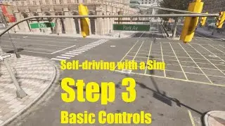 Self-driving with a Sim. Step 3 - Basic Controls