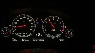 680HP BMW F10 M5 0-75mph