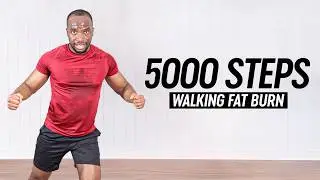 30 Min Walking Workout for Weight Loss (5000 Steps) | No Jumping