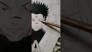 Drawing Sukuna And Mahoraga (part-1) #sukuna #mahoraga #jjk