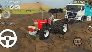 Swaraj Resuce Truck 2  and swaraj 4x4 truck 2 #tractor​ #tractergame​ #thar 