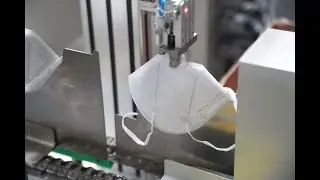 Richpeace Semi-Auto folded respirator N95/N99/FFP2/FFP3 mask making machine