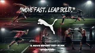 [Playlist] PUMA Brand Identity Music | 푸마 브랜드의 아이덴티티를 담아낸 플레이리스트🍎(8. MOVE BEFORE THEY BLINK)