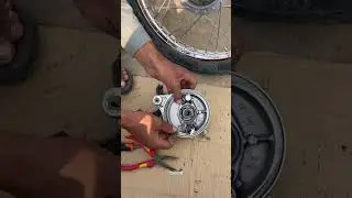 Rear brake freeze ho jaaye to aap is tarike se banaa sakte hain 💯✅ #Ustad #Asmat