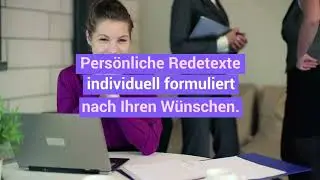 Redenservice Redenschreiber - Reden schreiben lassen von ausgebildeten Redakteuren