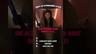 Top 5 Rohat & Rose Momente (pt.3) #rohat #rosemondy #streamer #clip #momente #twitch
