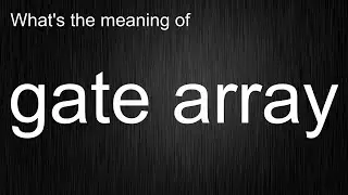 What's the meaning of 