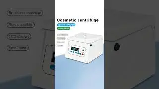 CE018 Portable Table Low Speed Centrifuge LCD Display Small Portable PRP Beauty Centrifuge #lab