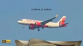 Mumbai Airport | Plane Spotting 2025 |4K|Part 13| Navi Mumbai International Airport First Landing