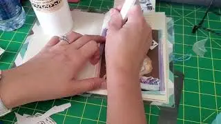 Embellishing a junk journal 7