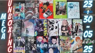 MANGA Unboxing 186: Blue Lock, Gachiakuta, Haikyuu, One Piece, Undead Unluck + Review DRAGON BALL 🐉