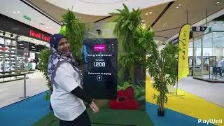 Sensor Gamification Touchless Technology Bank Islam Interactive Stand   Brand Activation Malaysia