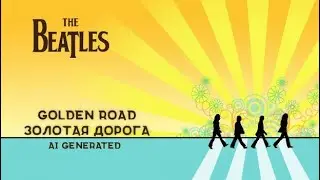 The Beatles - Golden road : Learn English with music (English and Russian lyrics)
