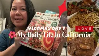 ❤️ Eating & Shopping Out Alone | More Mushroom Gravy! VLOGMAS DAY 7 🌺 My Daily Life In California