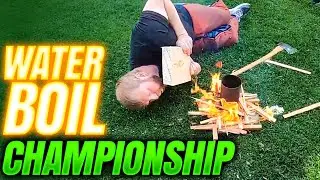 How to Boil Water Fast - The World Water Boil Championship Survival Skills #viral #race #new