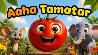 Aaha Tamatar Bade Majedar | आहा टमाटर बड़े मजेदार | आहा टमाटर | Aaha Tamatar | Kids Nursing Rhymes