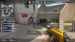 ELEAGUE: Insane Tactical Ace by Fnatic flusha | CS:GO GAMEPLAY HIGHLIGHT
