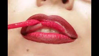 TLB's Brickhouse liquid matte + Haute Mess liquid matte Ombr&eacute; Lip Tutorial