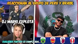Dj MARIO y RIVERS REACCIONAN al grupo D dónde está PERÚ, ESPAÑA, BRASIL y QATAR | NATIONS LEAGUE 