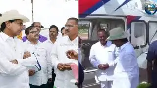 CM K Chandrashekhar Rao Visit Vattem Reservoir | Overseas News