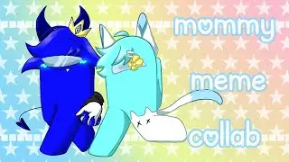 Mommy meme collab with @ezraglac  // Among us OC