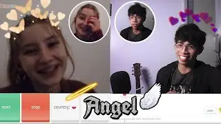 I MET AN ANGEL THAT LOVE A TAGALOG SONG !! OMETV | OMEGLE | Singing to Strangers