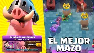 El MEJOR MAZO para el Desaf&iacute;o PUERCOMAN&Iacute;A | Clash Royale Byluant