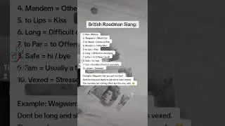 British Roadman Slang You Need to Know #english #roadman #slang