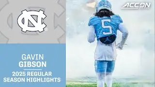 Gavin Gibson 2025 Regular Season Highlights | UNC S