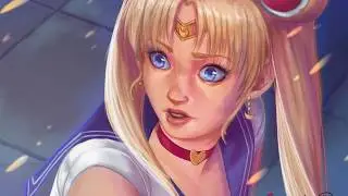 Sailor Moon Redraw Challenge || #sailormoonredraw