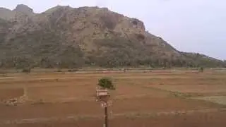 Nagercoil to Chennai Train route - taken near Nagercoil