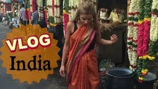 Une Vlogueuse en Sari ! Chennai, India ❀ Les vlogueuses en carton ! | Yas & Nab