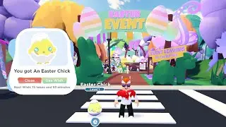 EXPLORING THE  EASTER UPDATE IN OVERLOOK BAY & unlocking all of the new pets!!!