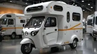 Electric Tricycle, 3-Wheel Camper, RV Revolution, Future Camping, Eco RV)*