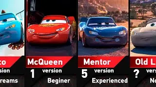 The Evolution of Lightning McQueen in Cars