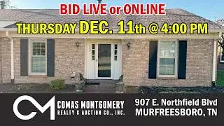 Forest Oaks Condo Auction: Your Murfreesboro Dream Home Awaits!