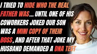 I Tried to Hide Who the Real Father Was&hellip; Until One of His Coworkers Joked Our Son Was a Mini Copy&hellip;