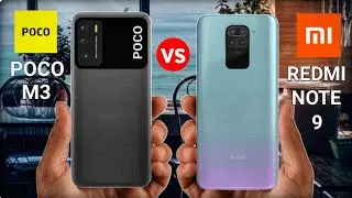 Poco M3 Vs Redmi Note 9 | Comperision | battery test | camera test | gaming review