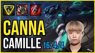 CANNA - CAMILLE vs. QUINN Top | KR GRANDMASTER | PATCH 11.1